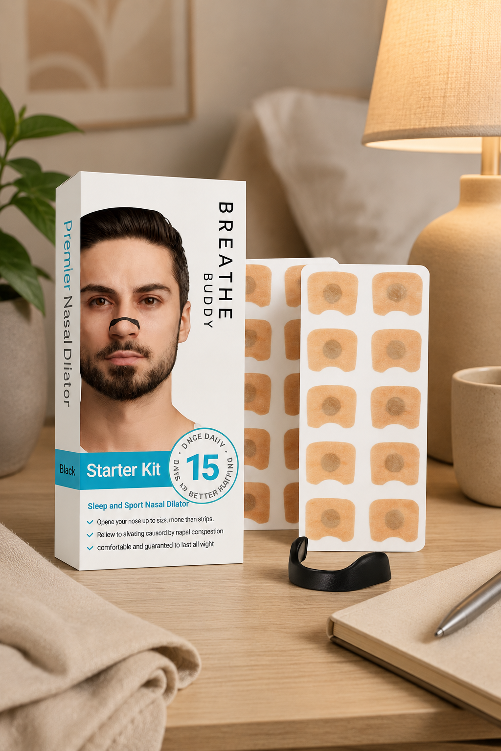 Respira Mejor en 2 Seg - Dilatador Nasal RespiraPlus Magnético