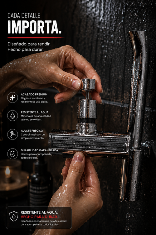 Grifo 3 Modos - Ahorro Inteligente de Agua