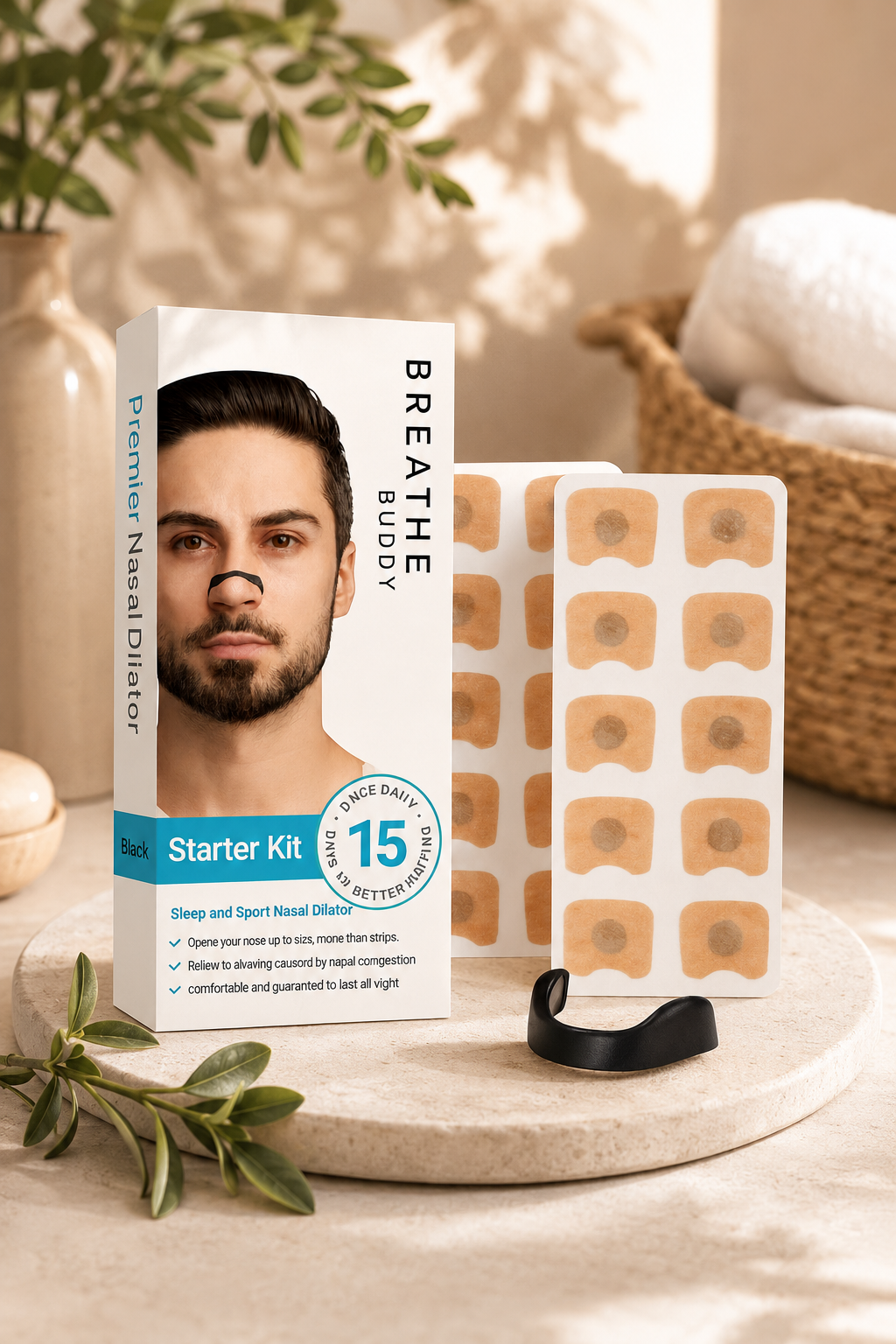 Respira Mejor en 2 Seg - Dilatador Nasal RespiraPlus Magnético
